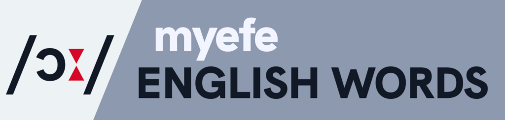 Myefe English Words