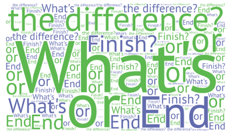 End или finish