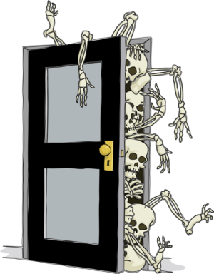 Halloween - Skeletons in the closet