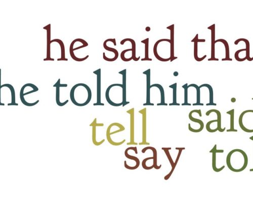 Различия между глаголами tell и say