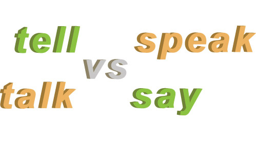 Устойчивые фразы с tell, speak, talk, say
